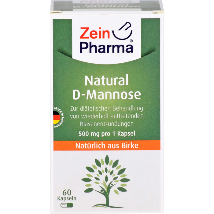 ZeinPharma Natural D-Mannose Kapseln, 60 pcs. Capsules