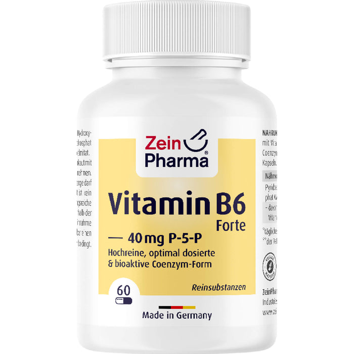 ZeinPharma Vitamin B6 Forte Kapseln, 60 pc Capsules