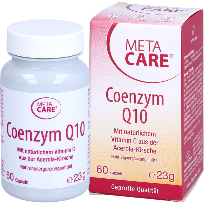 Meta Care Coenzym Q10 Kapseln, 60 St. Kapseln