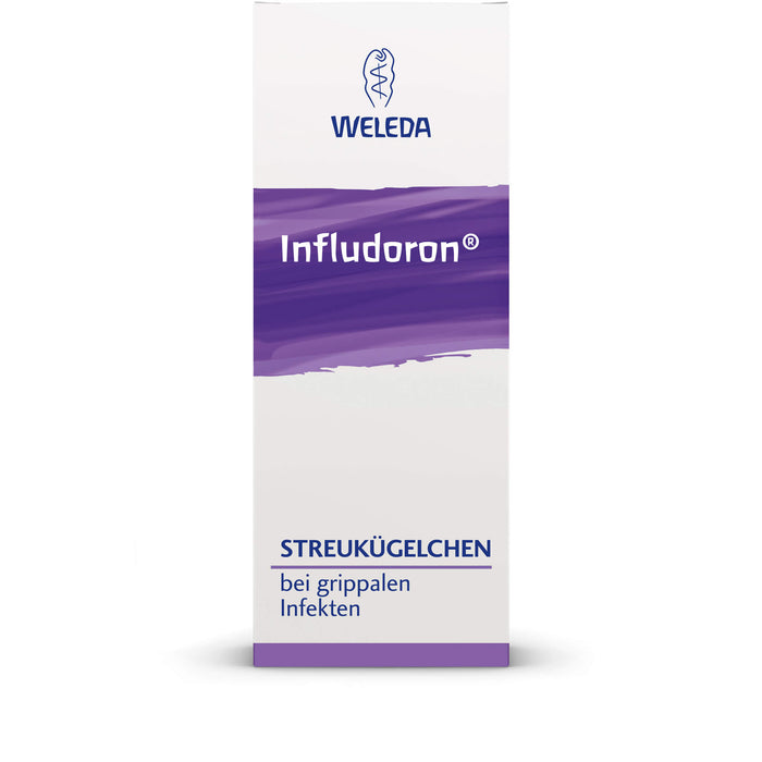 WELEDA Infludoron Streukügelchen bei grippalen Infekten, 10 g Globules