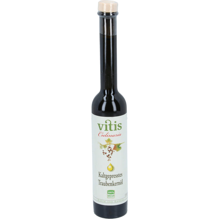 Traubenkernöl kaltgepresst ungefiltert Vitis, 100 ml OEL