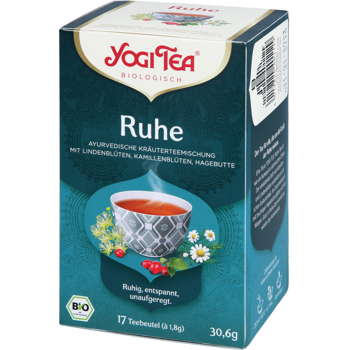 YOGI TEA Ruhe ayurvedische Kräuterteemischung, 17 pc Sac filtrant