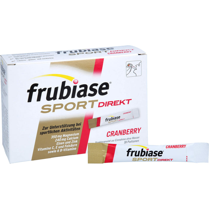 frubiase Sport direkt Cranberry, 18 St. Beutel