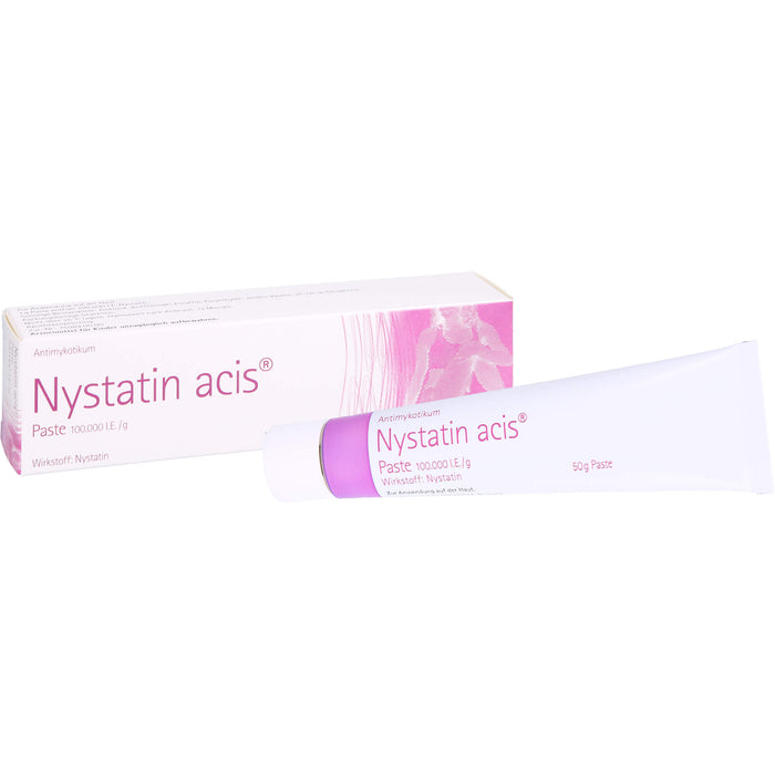 Nystatin acis Paste Antimykotikum, 50 g Creme