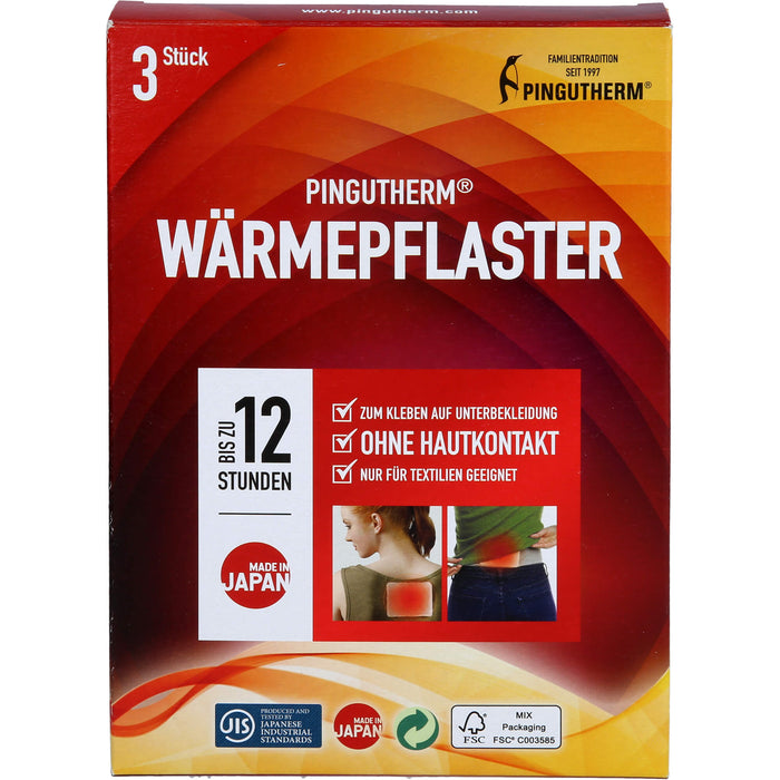 PINGUTHERM flex Wärmepflaster, 3 pc Pansement