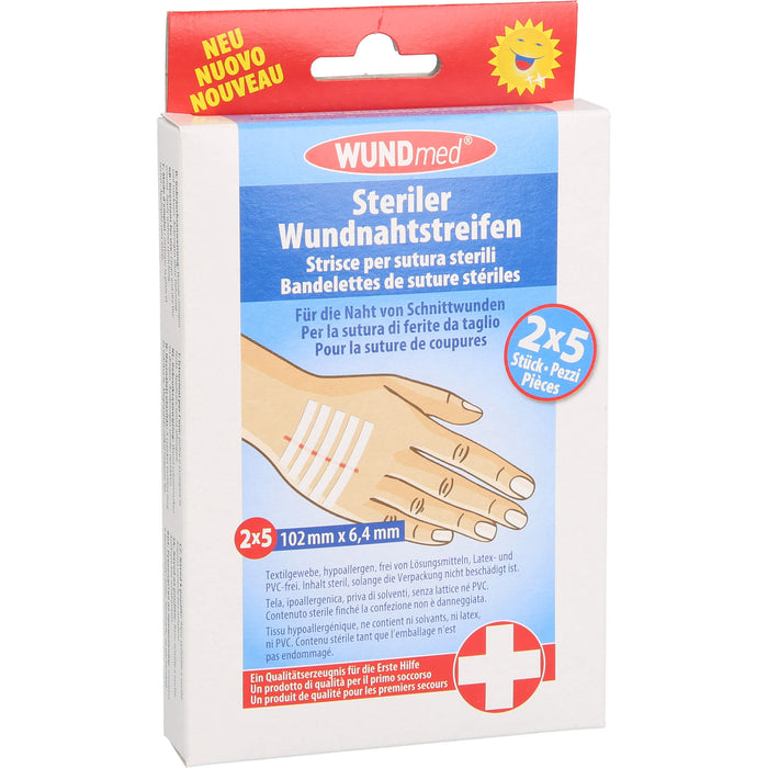 Wundnahtsreifen 102x6,4mm, 10 pcs. Patch