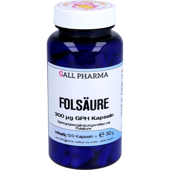 GALL PHARMA Folsäure 300µg GPH Kapseln, 120 pcs. Capsules