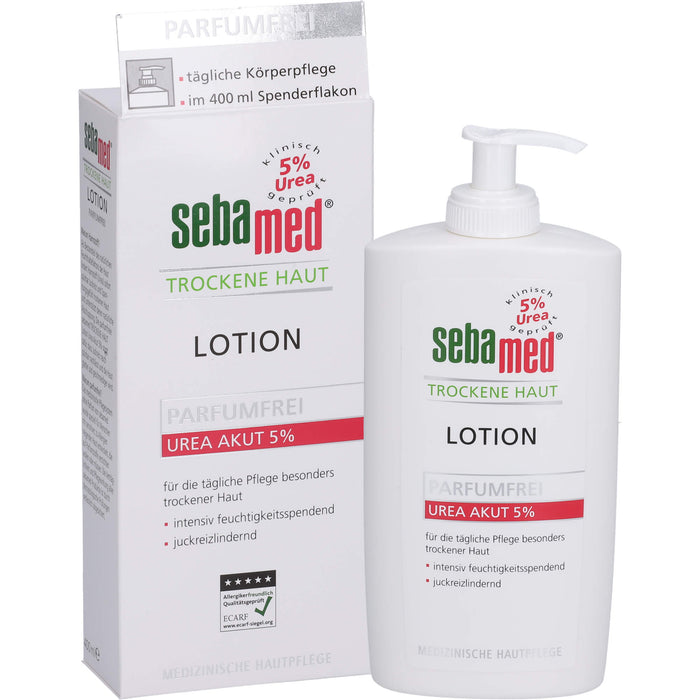 sebamed Trockene Haut Parfumfrei Lotion Urea 10%, 400 ml Lotion