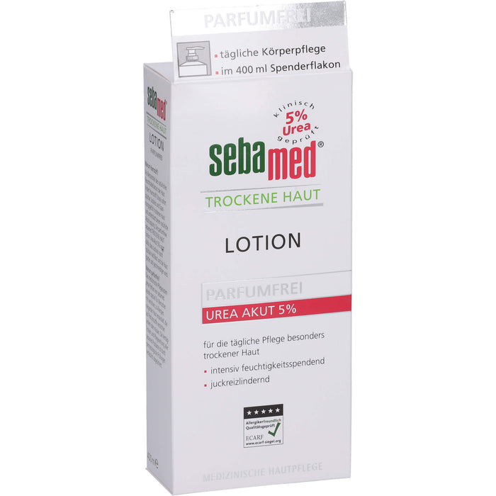 sebamed Trockene Haut Parfumfrei Lotion Urea 10%, 400 ml Lotion