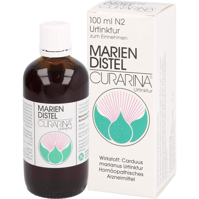 Mariendistel Curarina Urtinktur, 100 ml TRO