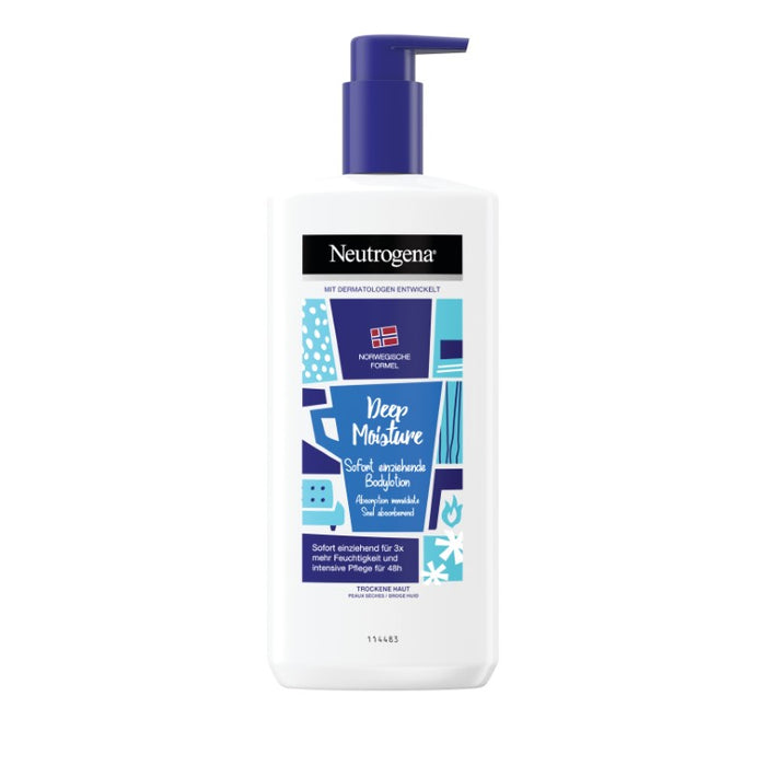 Neutrogena NF Deep Moisture Bodylotion für trockene Haut, 400 ml body care