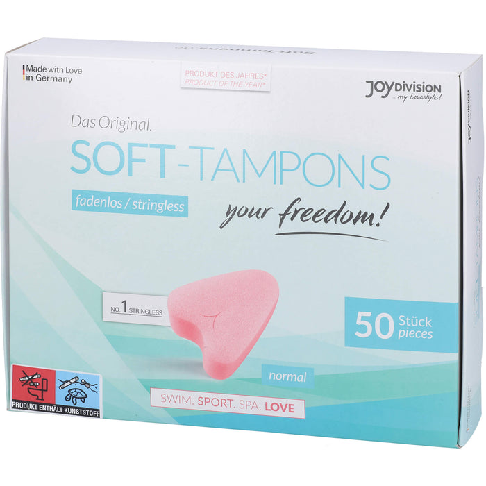 Soft-Tampons normal, 50 pc Tampons