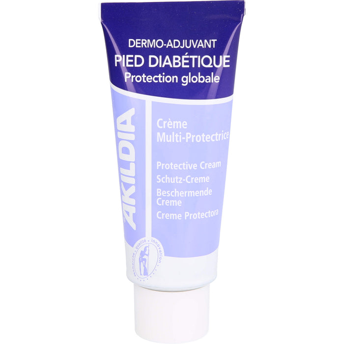 AKILDIA Fuß Schutzcreme für Diabetiker, 75 ml Crème