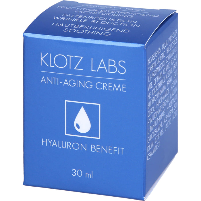 Hyaluron Benefit Creme, 30 ml Cream