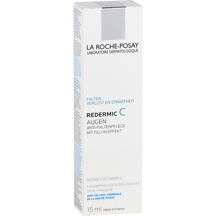 LA ROCHE-POSAY Redermic C Augen Anti-Faltenpflege, 15 ml Cream