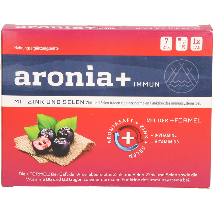 aronia+ immun Trinkfläschchen, 7 St. Ampullen