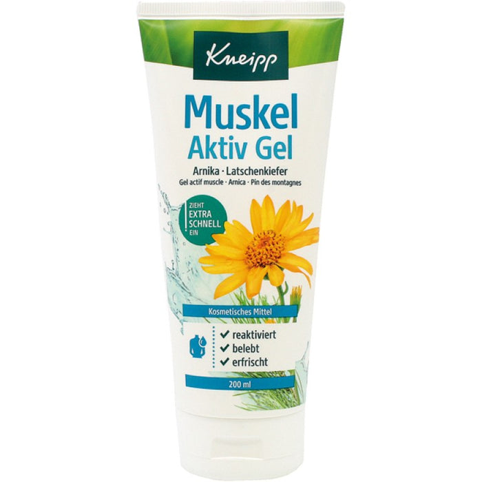 Kneipp Muskel Aktiv Gel, 200 ml Gel