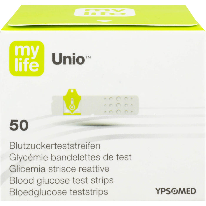 mylife Unio Blutzuckerteststreifen, 50 pcs. Test strips