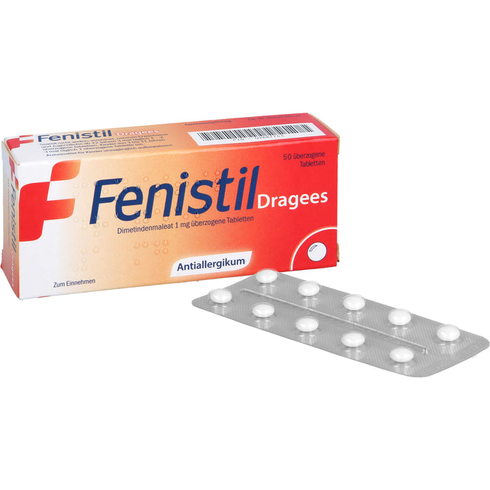 Fenistil Emra Dragees, 50 pcs. Tablets