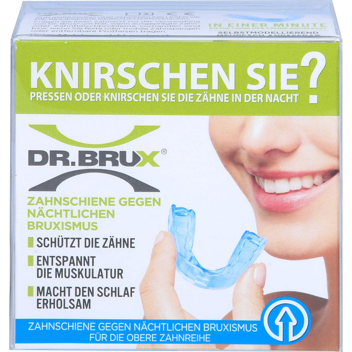 DR. BRUX Zahnschiene gegen Zähneknirschen oben, 1 pcs. Tooth splint