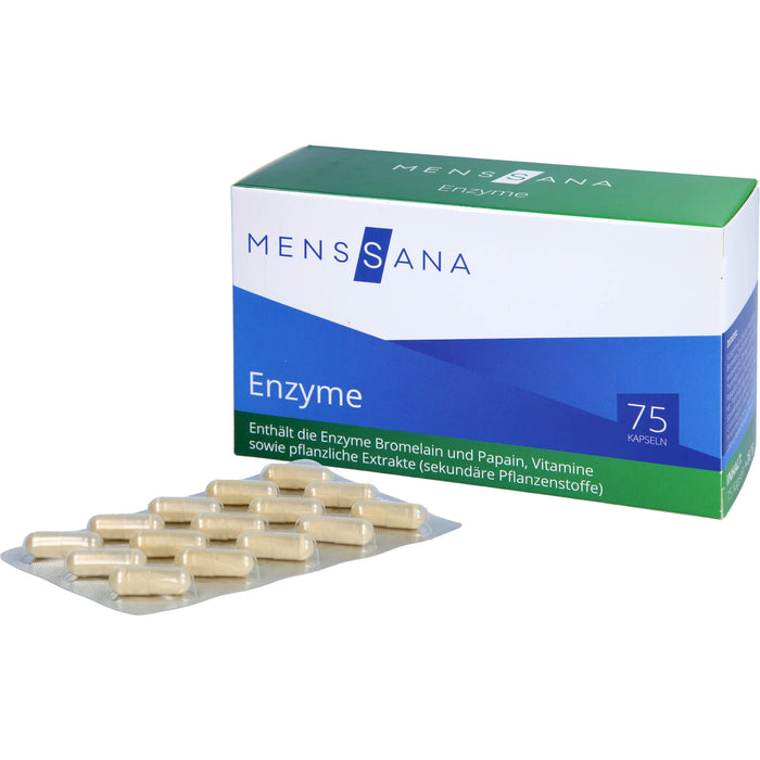 MensSana Enzyme Kapseln, 75 pcs. Capsules