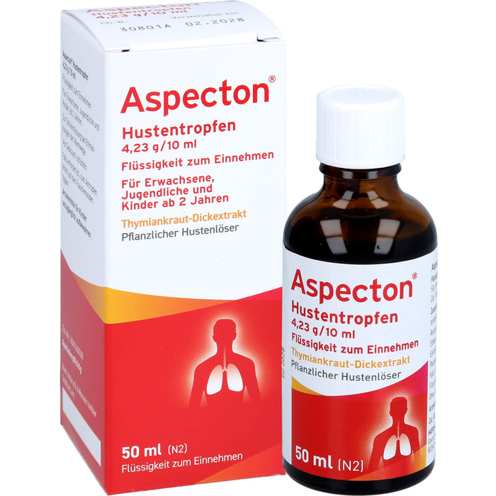 Aspecton Hustentropfen, 50 ml Lösung