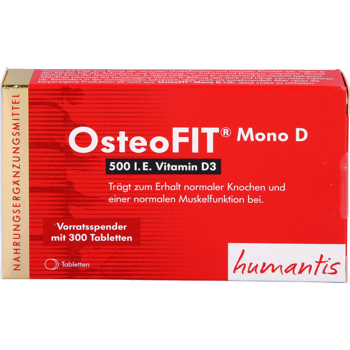 OsteoFIT Mono D Tabletten, 300 St. Tabletten