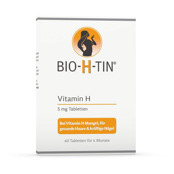 BIO-H-TIN Vitamin H Tabletten 5 mg für 4 Monate, 60 pc Tablettes