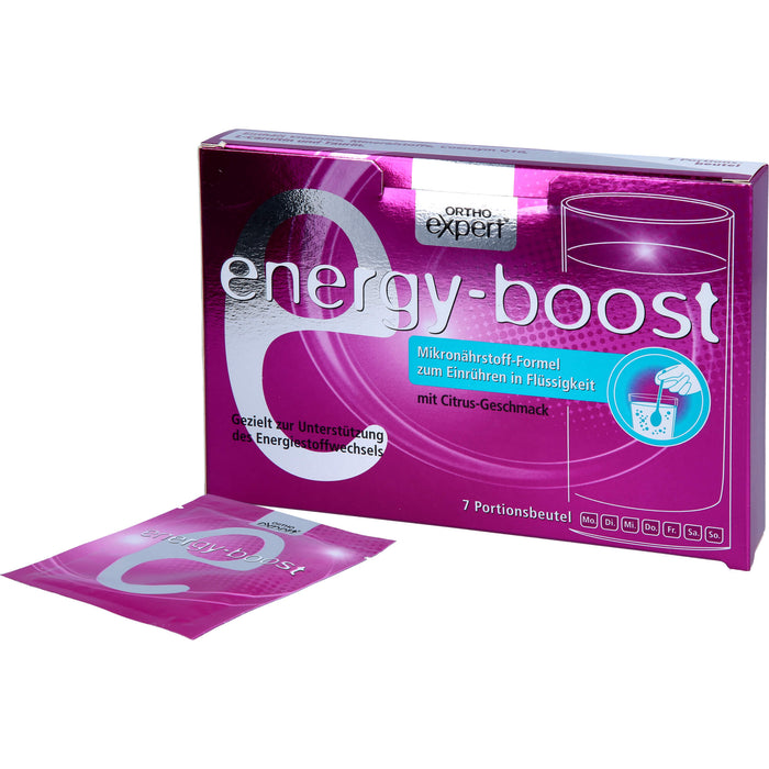 energy-boost Orthoexpert Trinkgranulat, 7X11 g GRA