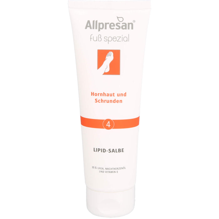 Allpresan Fuß spezial Lipid-Salbe Nr. 4 Hornhaut und Schrunden, 125 ml Ointment