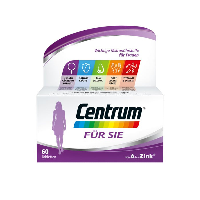 Centrum für Sie Tabletten, 60 pc Tablettes