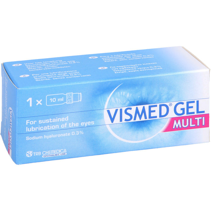 VISMED Gel Multi befeuchtende Augentropfen, 10 ml Lösung