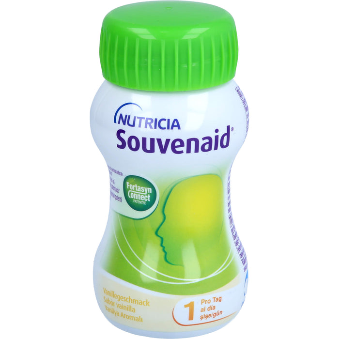 NUTRICIA Souvenaid Vanillegeschmack Trinkflaschen, 4 pc Bouteilles