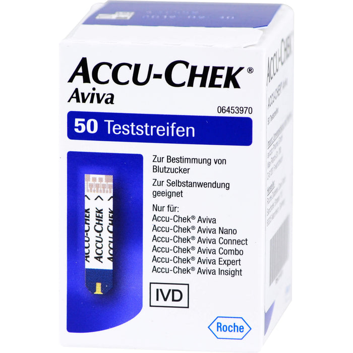 Accu-Chek Aviva 1001 Art. Medical Teststreifen Plasma II, 50 St TTR