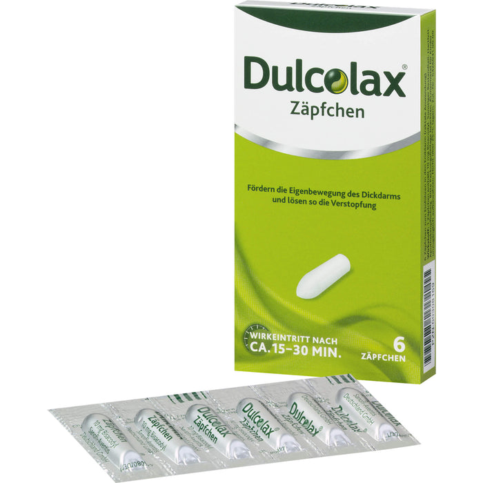 Dulcolax Zäpfchen Original Sanofi-Aventis, 6 pc Suppositoires