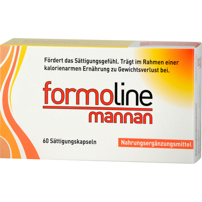 formoline Mannan Sättigungskapseln, 60 pc Capsules