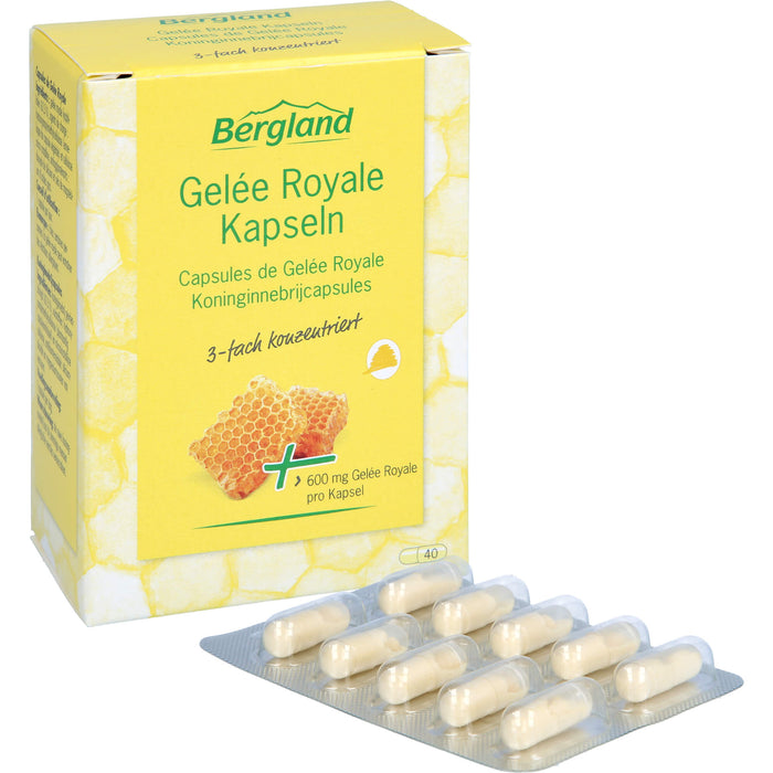 Bergland Gelée Royale Kapseln, 40 pcs. Capsules