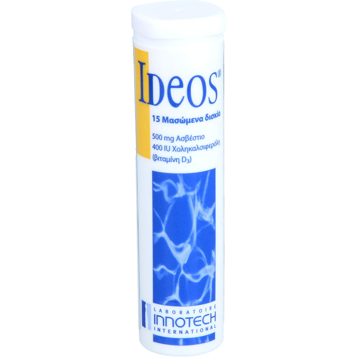 IDEOS 500 mg / 400 I.E. Kautabletten, 90 St. Tabletten