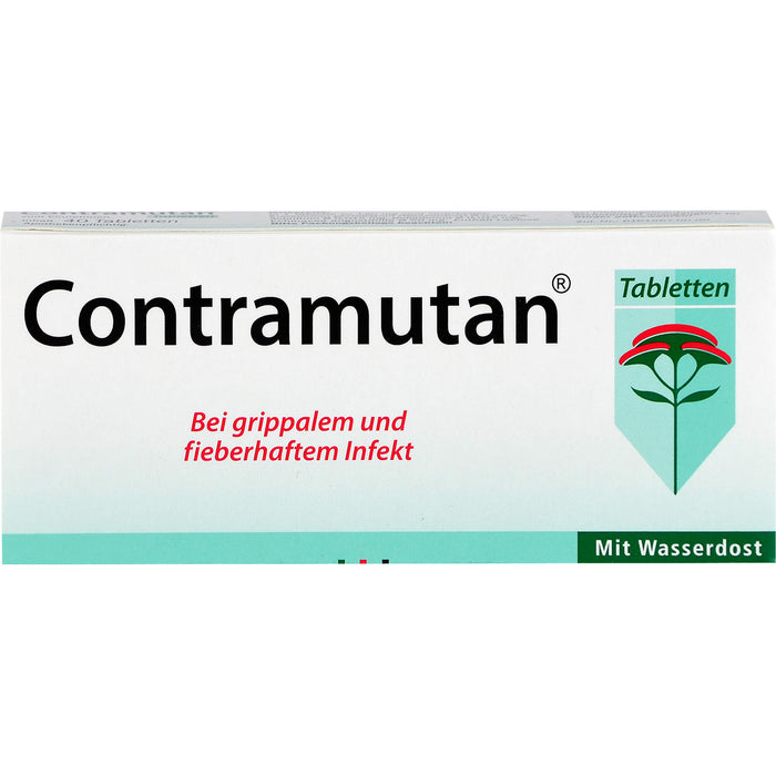 Contramutan Tabletten bei grippalem und fieberhaftem Infekt, 40 pcs. Tablets