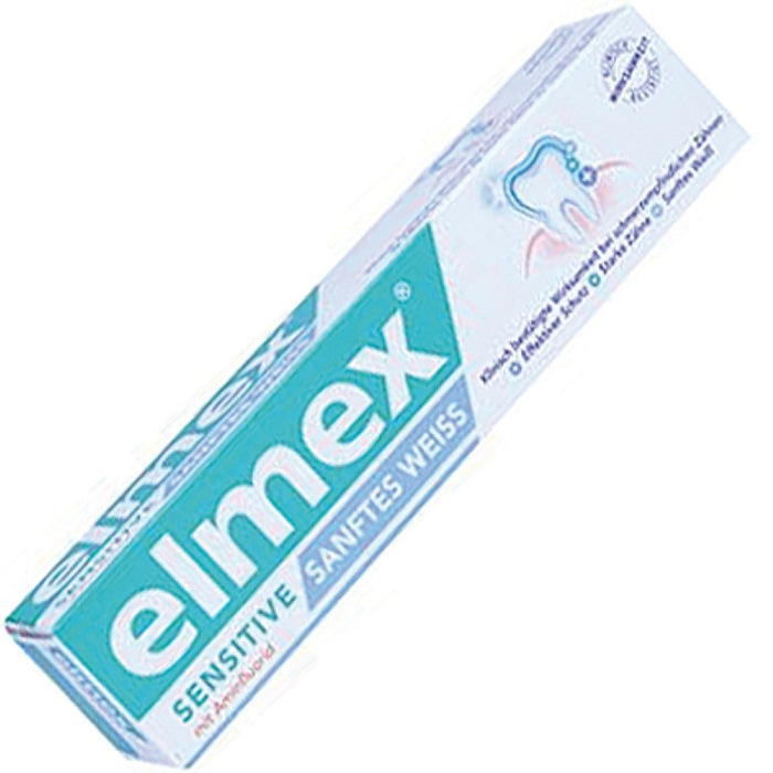 elmex SENSITIVE SANFTES WEISS Zahnpasta, 75 ml Toothpaste
