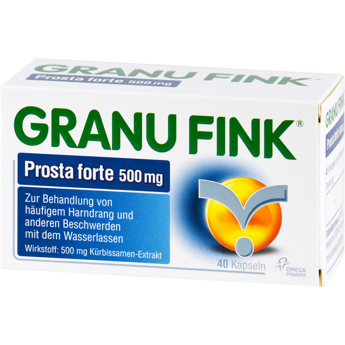 GRANU FINK Prosta forte 500 mg Kapseln, 40 St. Kapseln