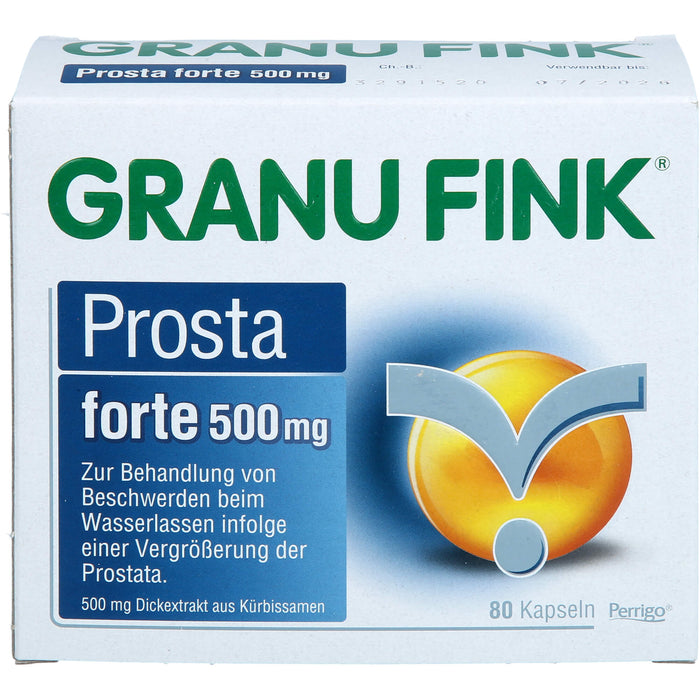 GRANU FINK Prosta forte 500 mg Kapseln, 60 pcs. Capsules