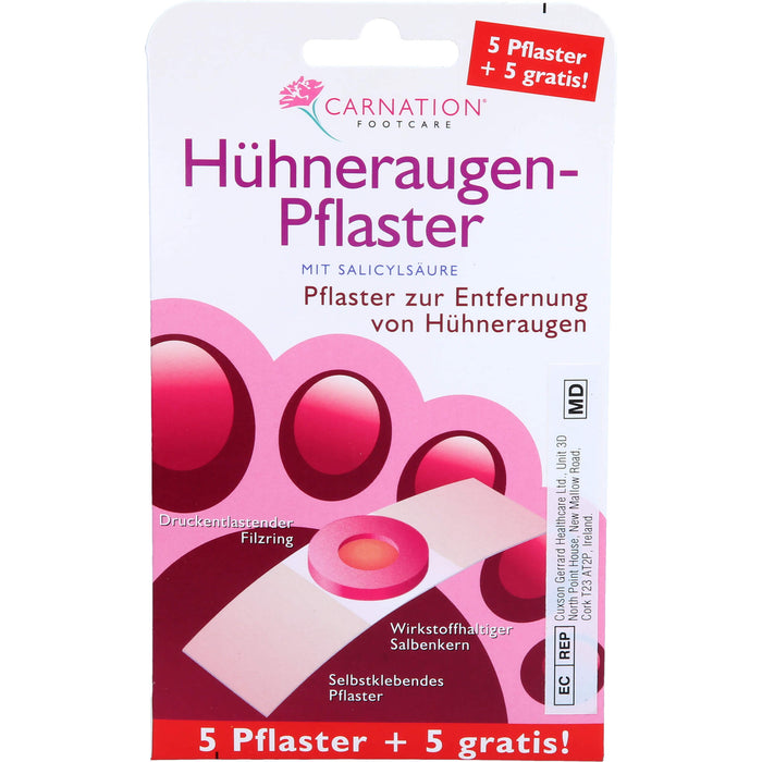 Carnation Hühneraugenpflaster, 10 pc Pansement