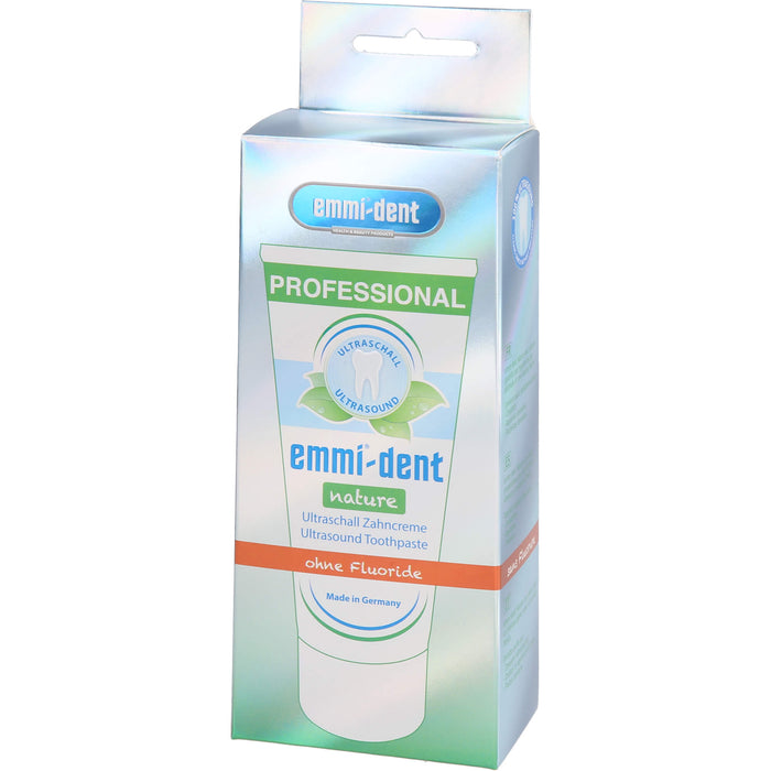 Emmi-Dent Ultraschall Zahncreme nature, 75 ml Toothpaste
