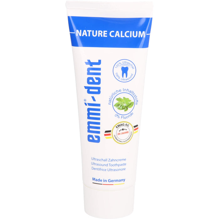 Emmi-Dent Ultraschall Zahncreme nature, 75 ml Toothpaste