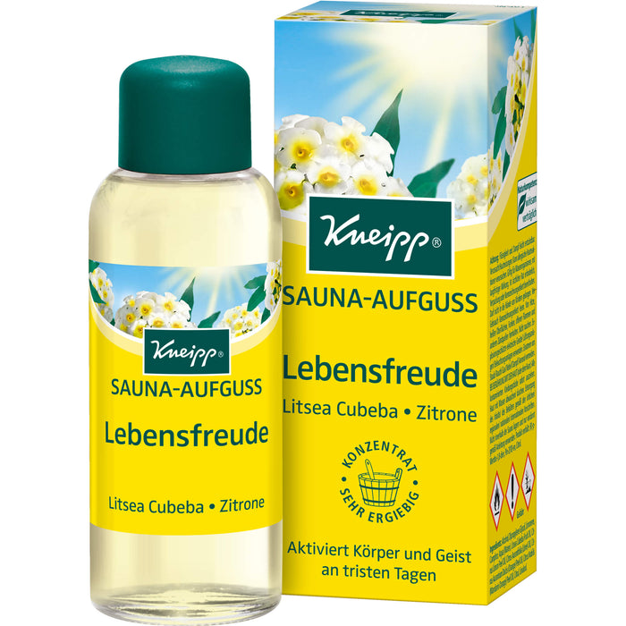 Kneipp Sauna-Aufguss Lebensfreude, 100 ml Solution