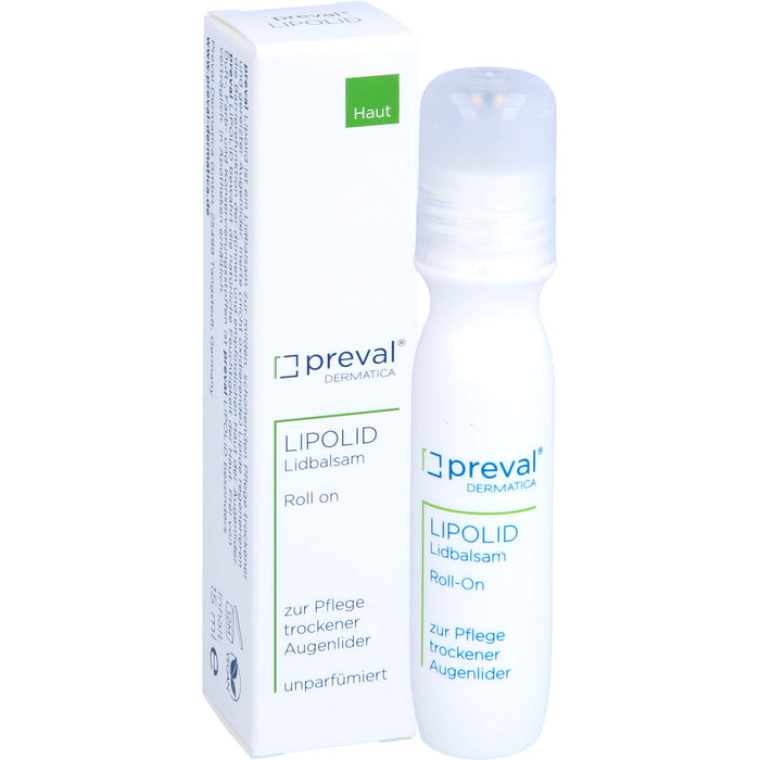 Preval Lipolid Lidbalsam Roll-On, 15 ml Crème