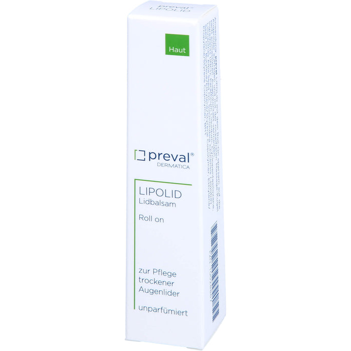 Preval Lipolid Lidbalsam Roll-On, 15 ml Crème