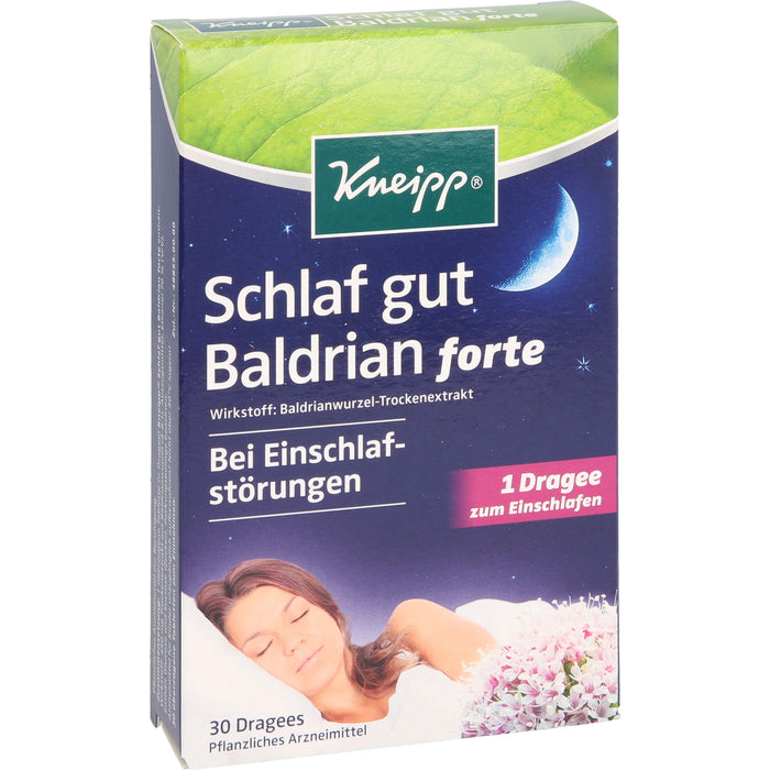 Kneipp Schlaf Gut Baldrian forte, 30 pc Tablettes