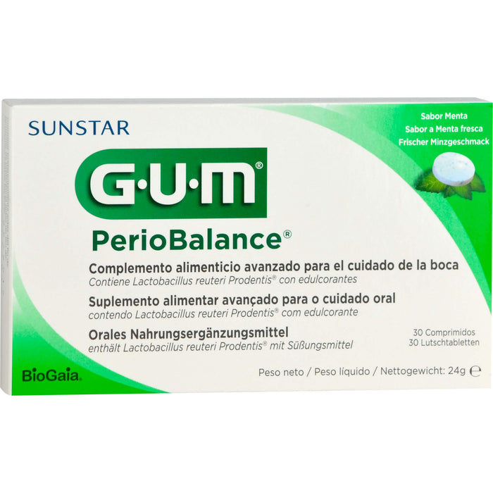 GUM PerioBalance Lutschtabletten, 30 pcs. Tablets